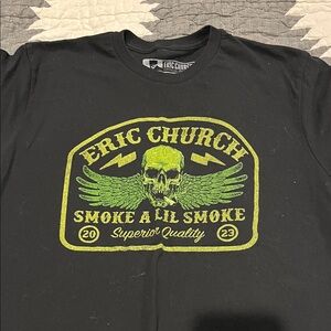 Eric Church Concert Tee - 'Smoke A Lil Smoke'